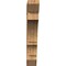 Ekena Millwork Balboa Slat Smooth Bracket, Western Red Cedar, 5 1/2"W x 34"D x 34"H BKT06X34X34BOA06SWR - alternate 2